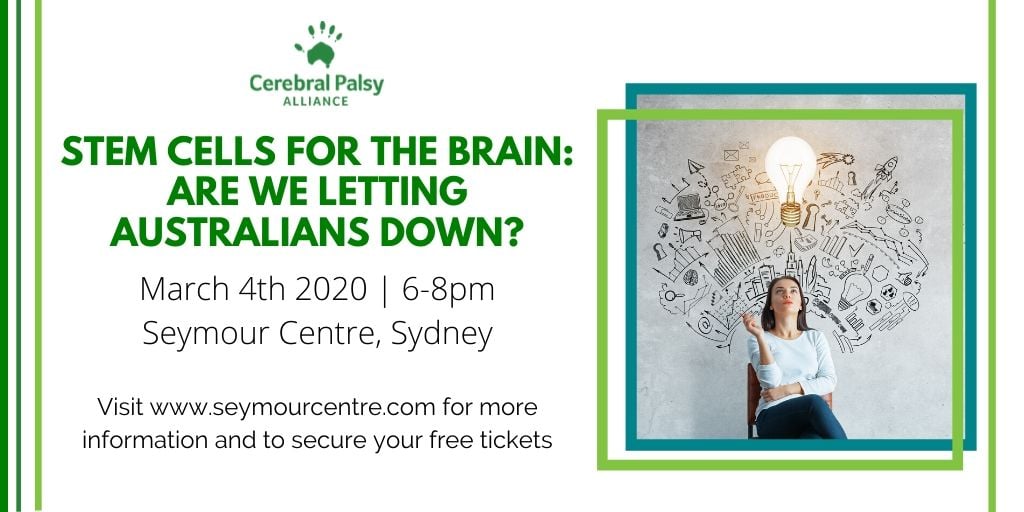 FREE public forum: Stem Cells for the Brain: Are We Letting Australians Down?