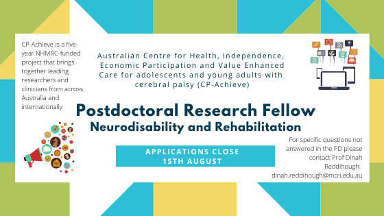 NHMRC CRE–CP ACHIEVE Post Doctoral Research Fellow Opportunities