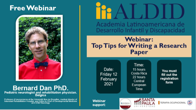 Free Webinar on Writing a Research Paper (by Dr. Bernard Dan)