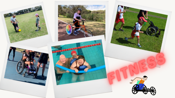 A collage of photos entered under the category of "Fitness"