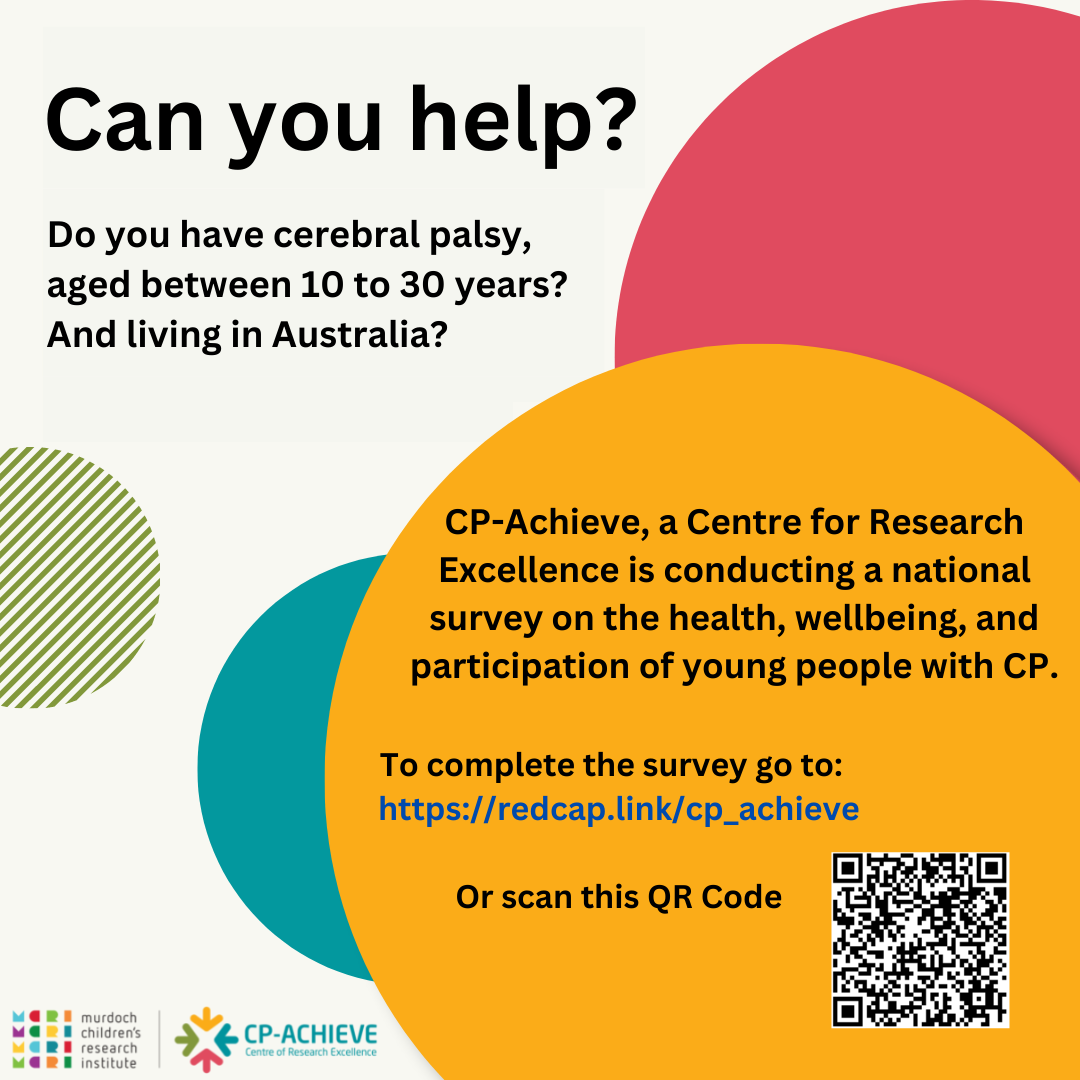 Study recruitment: CP-Achieve Understanding Survey