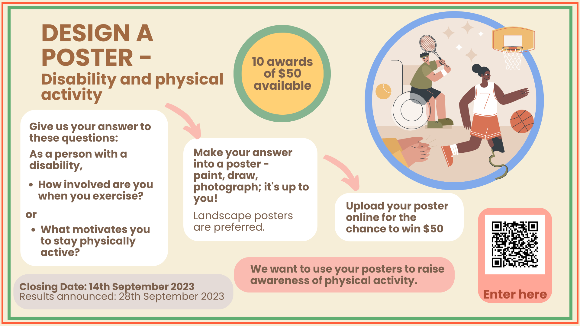 Participation in Physical Activity Poster Design Competition